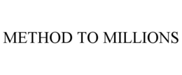 METHOD TO MILLIONS trademark