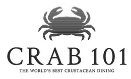 CRAB 101 THE WORLD'S BEST CRUSTACEAN DINING trademark