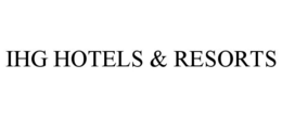 IHG HOTELS & RESORTS trademark