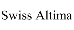 SWISS ALTIMA trademark