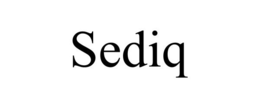 SEDIQ trademark