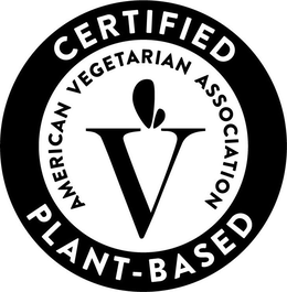 AMERICAN VEGETARIAN ASSOCIATION CERTIFIED PLANT-BASED trademark
