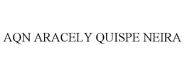 AQN ARACELY QUISPE NEIRA trademark