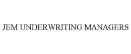 JEM UNDERWRITING MANAGERS trademark