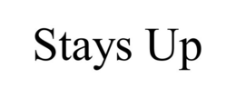 STAYS UP trademark