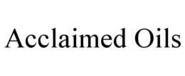 ACCLAIMED OILS trademark