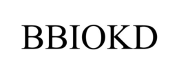 BBIOKD trademark