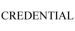 CREDENTIAL trademark