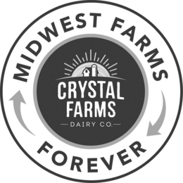 MIDWEST FARMS FOREVER CRYSTAL FARMS DAIRY CO. trademark