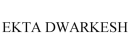EKTA DWARKESH trademark