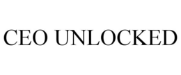 CEO UNLOCKED trademark