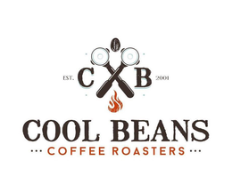 COOL BEANS · · · COFFEE ROASTERS · · · EST 2001 CB trademark