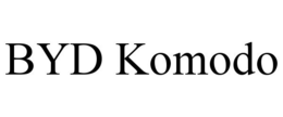BYD KOMODO trademark