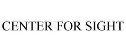 CENTER FOR SIGHT trademark