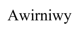 AWIRNIWY trademark