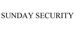 SUNDAY SECURITY trademark