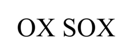 OX SOX trademark