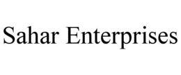 SAHAR ENTERPRISES trademark
