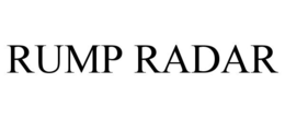 RUMP RADAR trademark