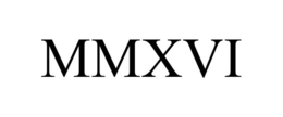 MMXVI trademark