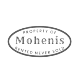 PROPERTY OF MOHENIS RENTED NEVER SOLD trademark