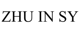 ZHU IN SY trademark