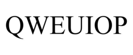 QWEUIOP trademark