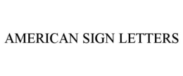 AMERICAN SIGN LETTERS trademark