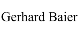 GERHARD BAIER trademark