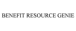 BENEFIT RESOURCE GENIE trademark