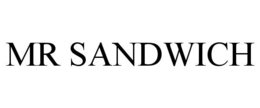MR SANDWICH trademark