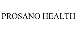PROSANO HEALTH trademark