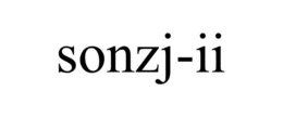 SONZJ-II trademark