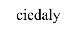 CIEDALY trademark