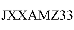 JXXAMZ33 trademark