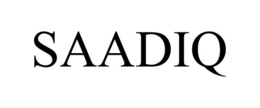 SAADIQ trademark