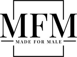 MFM MADE FOR MALE trademark