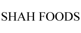 SHAH FOODS trademark