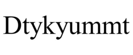 DTYKYUMMT trademark