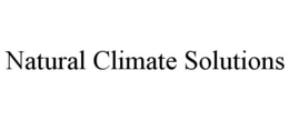 NATURAL CLIMATE SOLUTIONS trademark