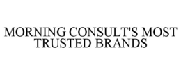 MORNING CONSULT'S MOST TRUSTED BRANDS trademark