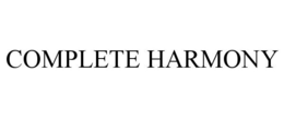 COMPLETE HARMONY trademark