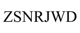 ZSNRJWD trademark