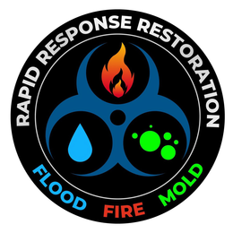 RAPID RESPONSE RESTORATION FLOOD FIRE MOLD trademark