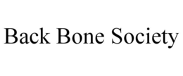 BACK BONE SOCIETY trademark
