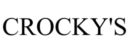 CROCKY'S trademark