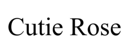 CUTIE ROSE trademark