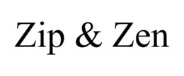 ZIP & ZEN trademark
