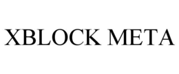 XBLOCK META trademark