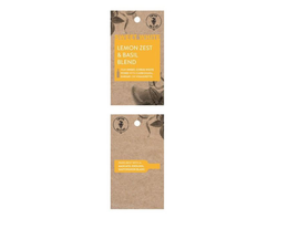 TIPSY BLEND CO SWEET WHITE; LEMON ZEST & BASIL BLEND PAIR SWEET, CITRUS WHITE WINES WITH CARBONARA, SHRIMP, OR VINAIGRETTE. PAIRS BEST WITH A: MOSCATO, RIESLING, SAUVIGNON BLANC trademark